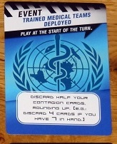 PandemicContagionCloseUpOfAWHOCard