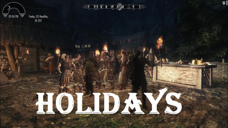 HolidaysSkyrimMod
