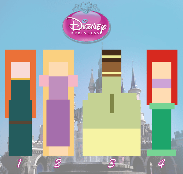 Disney Princess Color Palette 01