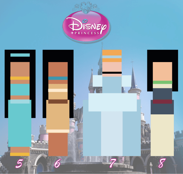 Disney Princess Color Palette 02
