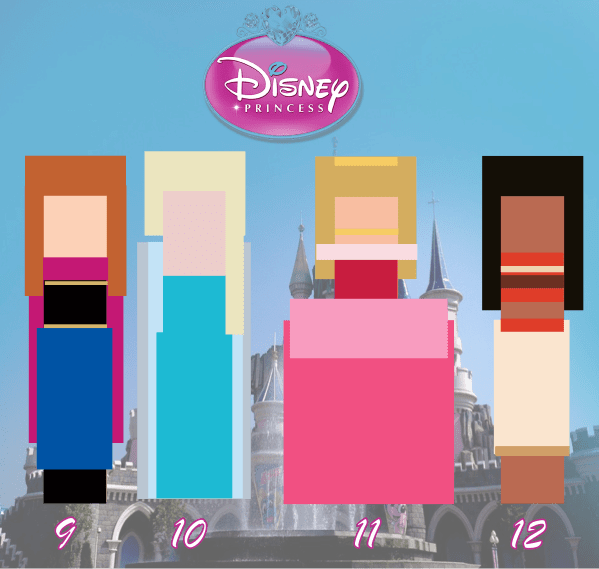 Disney Princess Color Palette 03