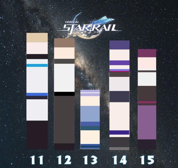 Honkai Star Rail Color Palette 03