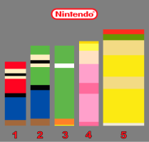 Nintendo Color Palette 01
