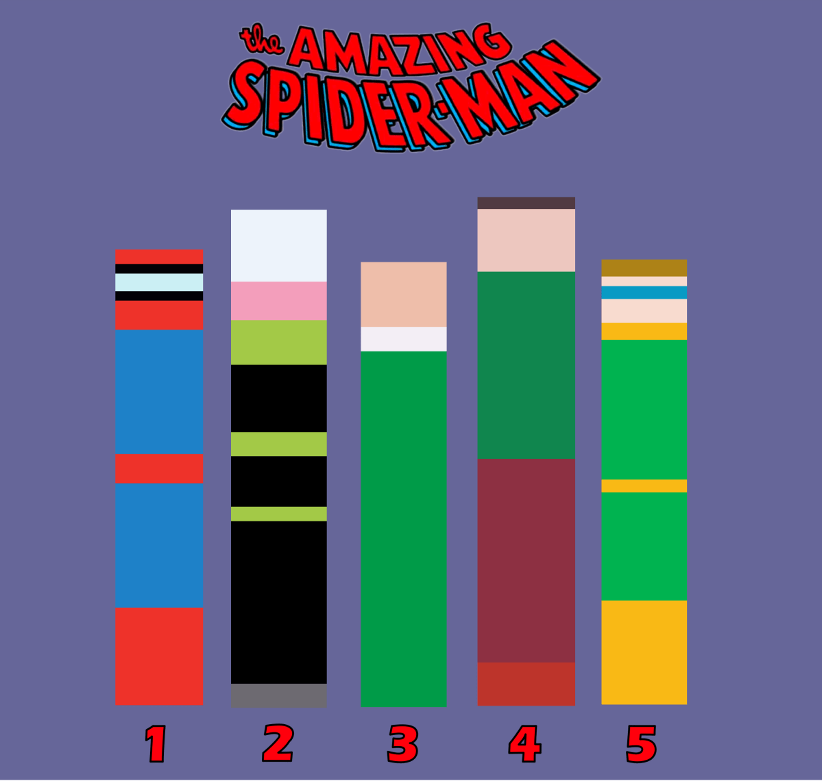 Spider-Man Color Palette Quiz