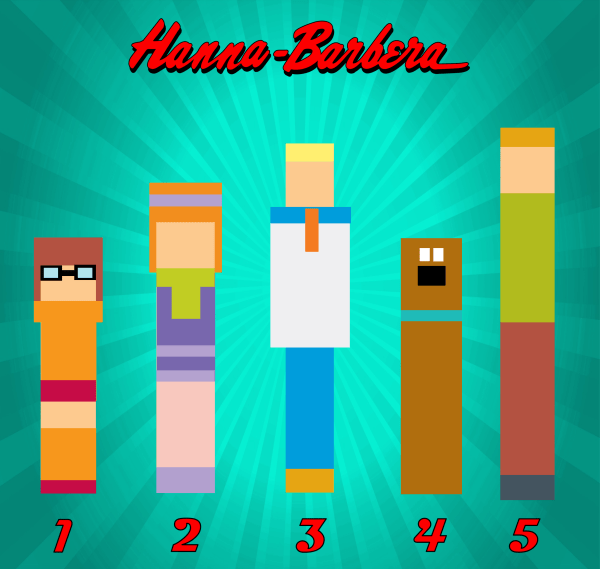 Hanna Barbera Color Palette 01
