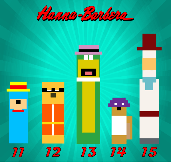 Hanna Barbera Color Palette 03