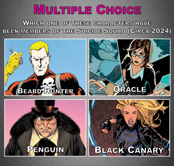 Suicide Squad Members Quiz 01