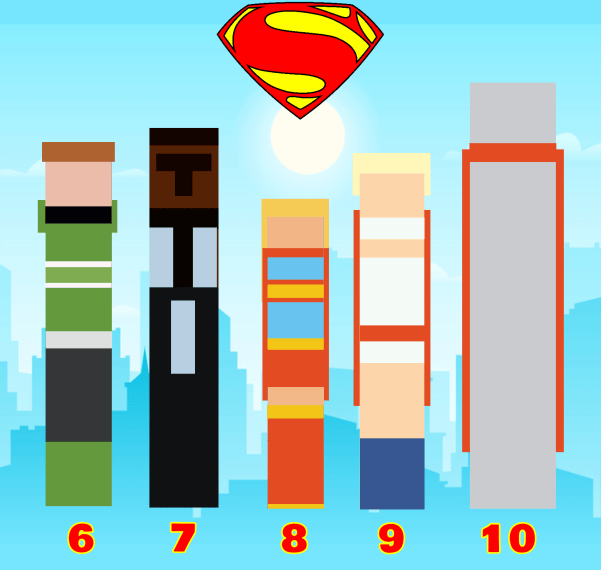 Superman Color Palette Quiz 02