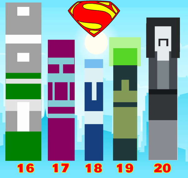 Superman Color Palette Quiz 04