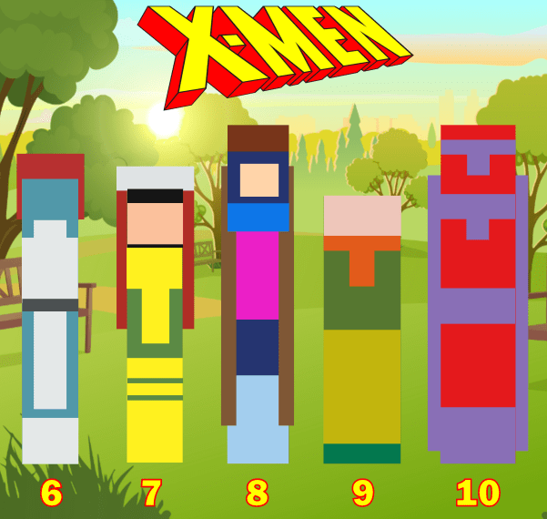 XMen Color Palette Quiz 02