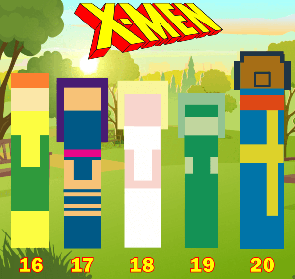 XMen Color Palette Quiz 04