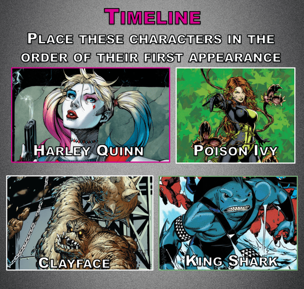 Harley Quinn Timeline 01