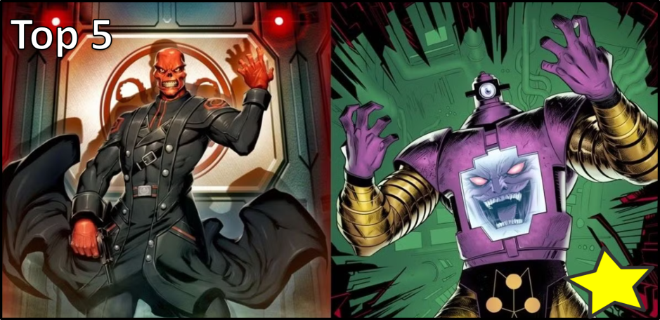 Top 5 Captain America Villains