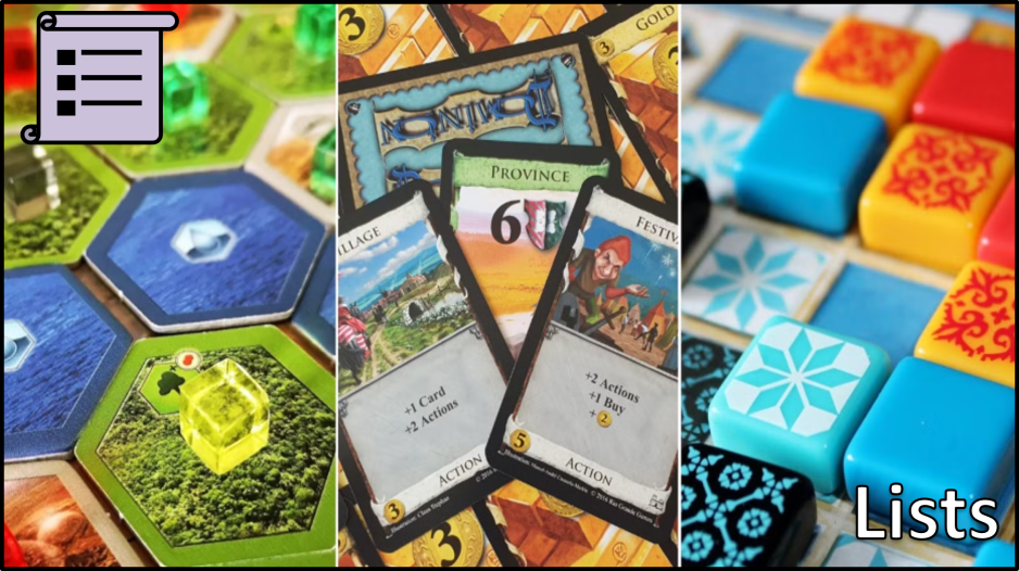 Ten Common Board Game Mechanisms