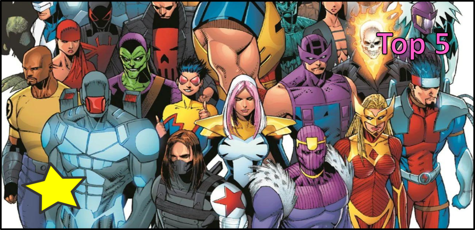 Top 5 Thunderbolts Rosters